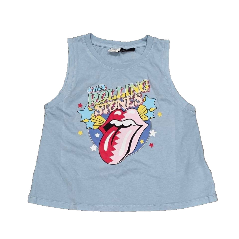 Zara KidsThe Rolling preppy Y2k Stones Tank Top Blue 11-12 A005370